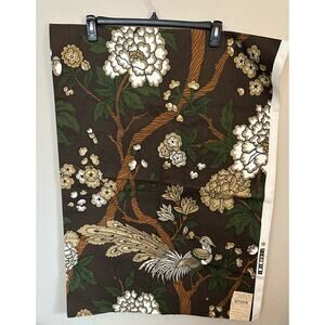 Vintage "Piermont" a custom handprint by Eaglesham Fabric 36" x 48"